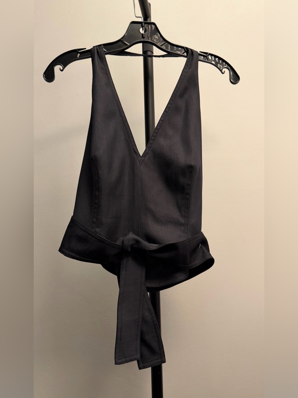 Anne Klein Sleeveless Halter Wrap Top